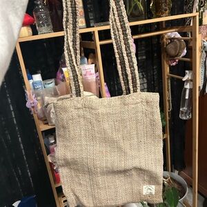 Pure hemp tote bag